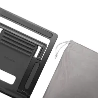 Stand de aluminiu pentru lapopuri cu dimensiuni in