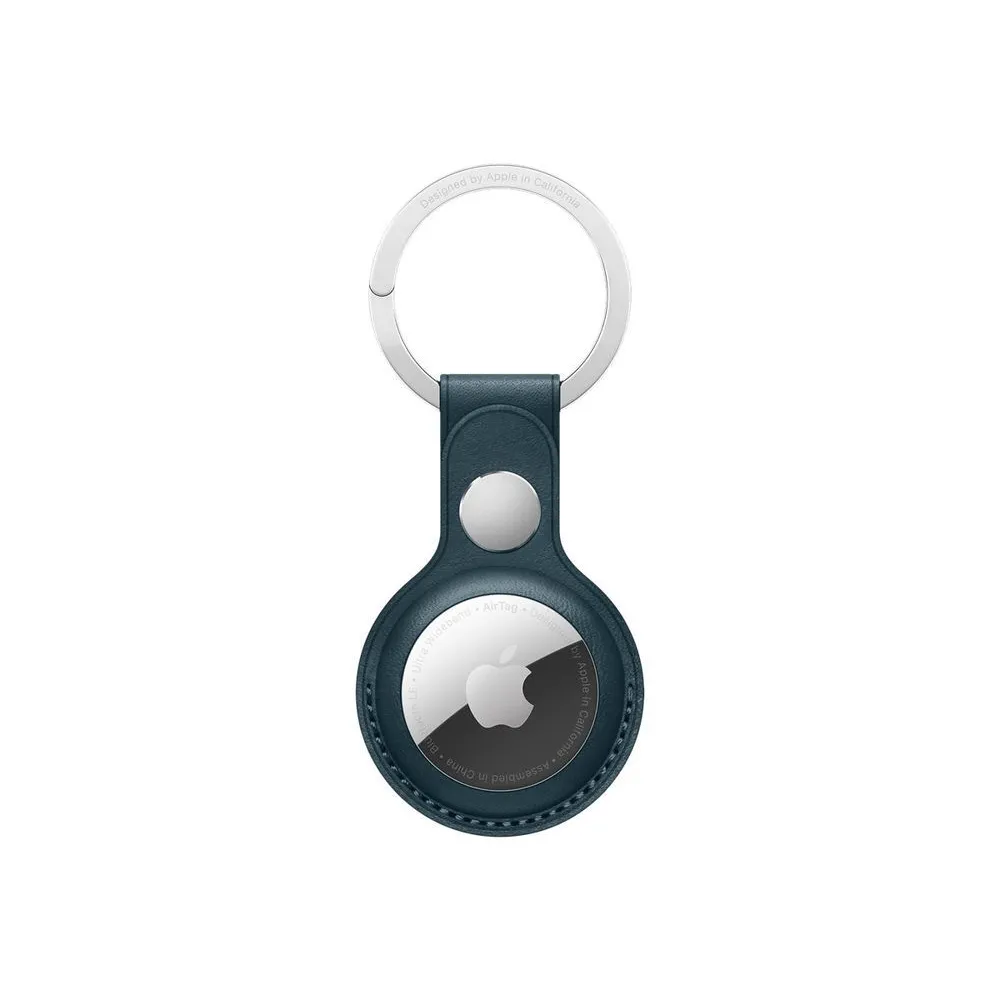 Apple key ring for anti-loss bluetooth tag