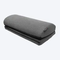 Perna suport picioare Arrozi, material textil, 615 x 180 x 310 mm, Gray