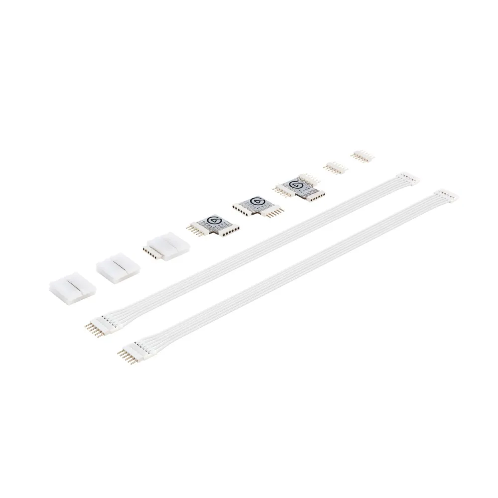 Light strip connector set