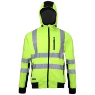 Jacheta reflectorizanta tip-hanorac / verde - 3xl