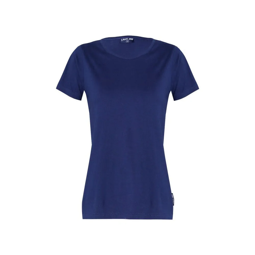 Tricou bumbac (dama) / albastru - l