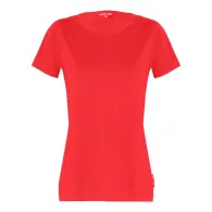 Tricou bumbac (dama) / rosu - 3xl