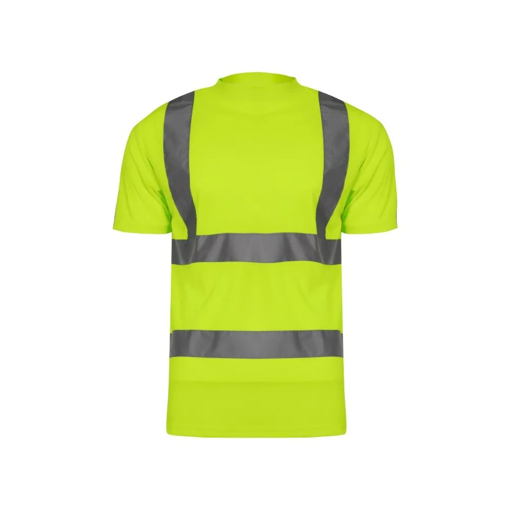 Tricou reflectorizant / verde - s