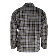 Camasa flanel cu carouri groasa / gri - s