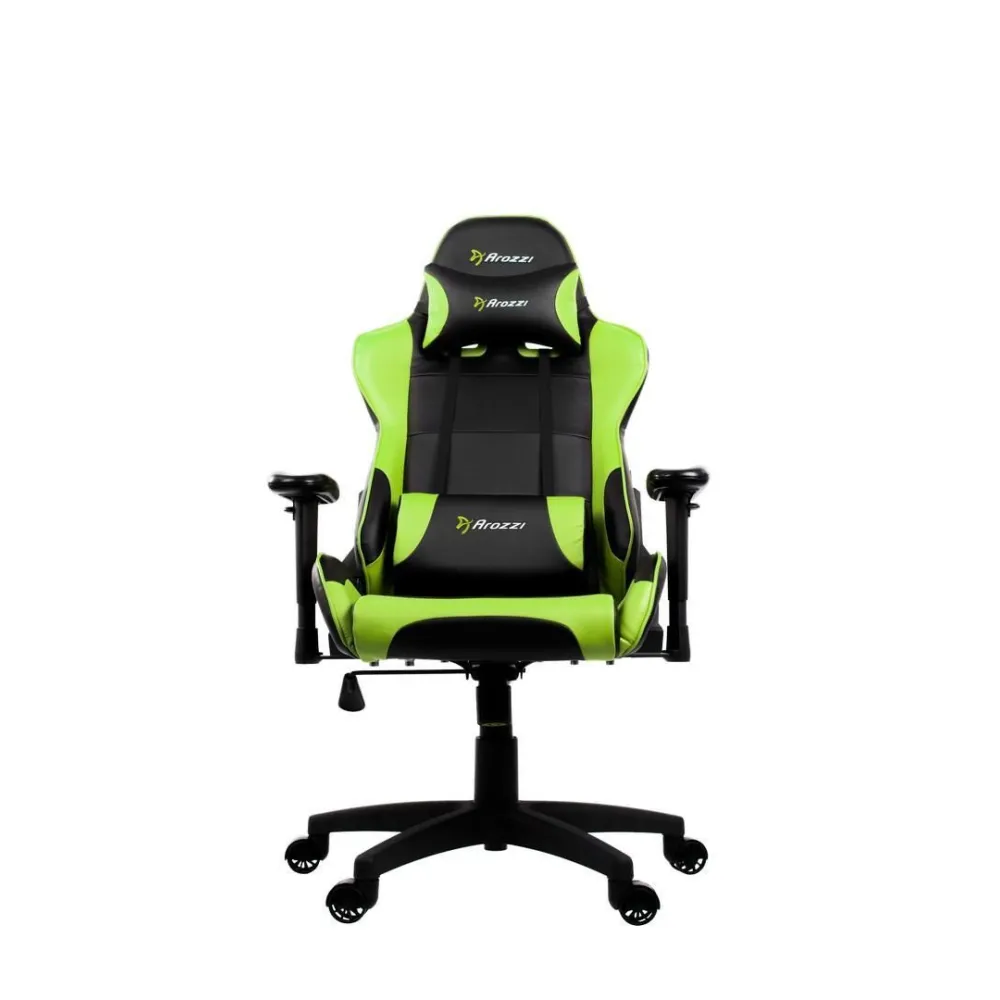 Scaun gaming Arozzi Verona V2, Black-Green