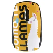 Mouse Optic TnB Lama Exclusive, USB Wireless, Black-Yellow