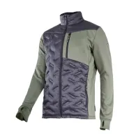 Jacheta mediu-elastica cu matlasare / verde-negru