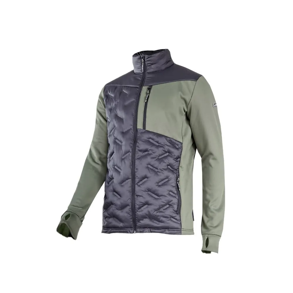 Jacheta mediu-elastica cu matlasare / verde-negru