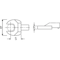 Cap deschis cheie dinamometrica stahlwille 731/100