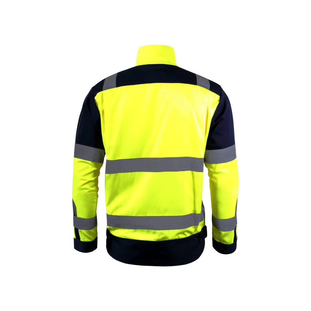 Jacheta reflectorizanta premium / verde - 3xl