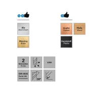 Freza cu 2 caneluri datron 0068080k 8.0x8.0mm