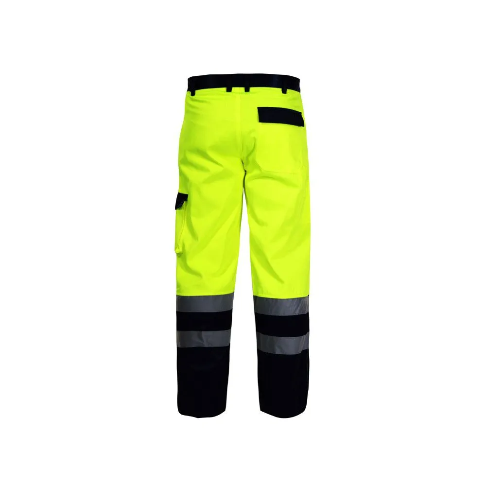 Pantalon reflectorizant / verde - 3xl