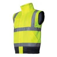 Jacheta reflectorizanta captusita / verde - 2xl