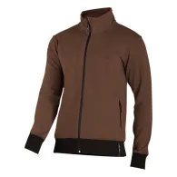 Jacheta hanorac cu fermoar / maro - 2xl