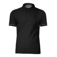 Tricou bumbac polo / negru - 3xl