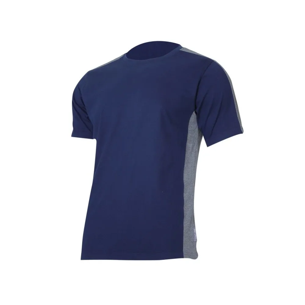 Tricou bumbac multicolor / albastru-gri - 3xl