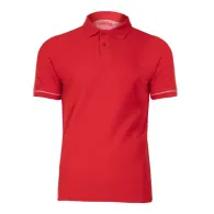 Tricou bumbac polo / rosu - 3xl