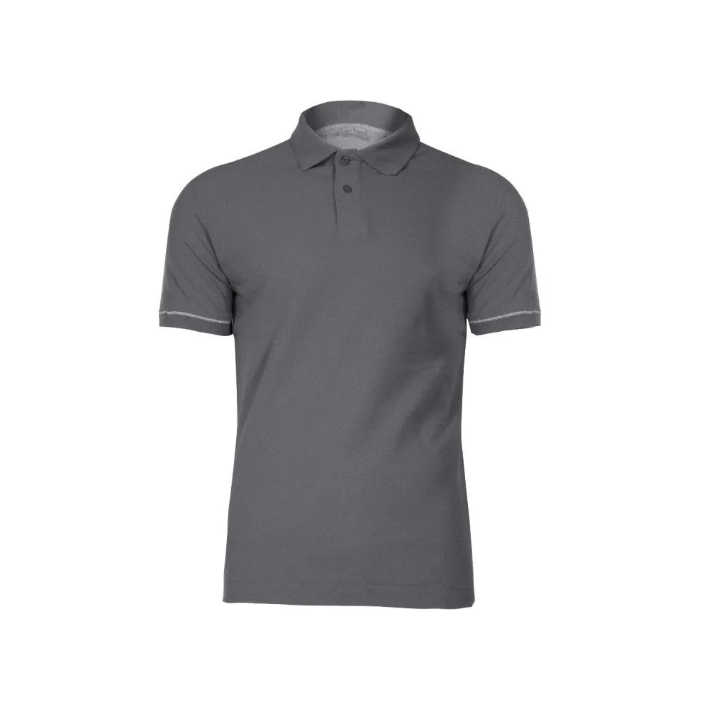 Tricou bumbac polo / gri - xl