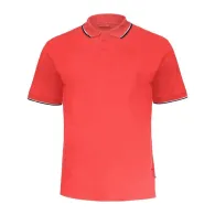 Tricou bumbac polo subtire / rosu - m