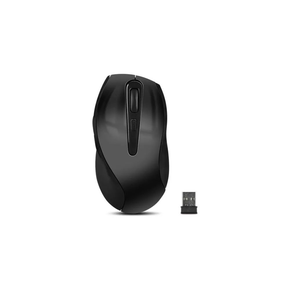 Mouse Optic SpeedLink Axon Desktop, USB Wireless, Black