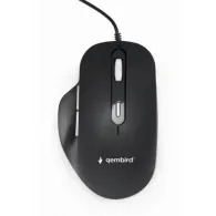 Mouse optic Gembird MUS-6B-02, USB, Black