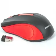 Mouse optic Omega OM0419R, USB Wireless, Black-Red