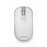 Mouse optic Gembird MUSW-4B-06-WS, USB Wireless, White-Silver