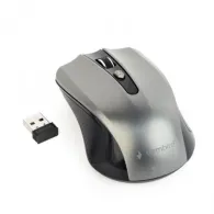 Mouse optic Gembird MUSW-4B-04-BG, USB Wireless, Black-Grey