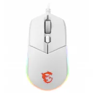 Mouse optic MSI Clutch GM11, USB, White