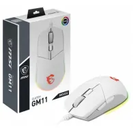 Mouse optic MSI Clutch GM11, USB, White