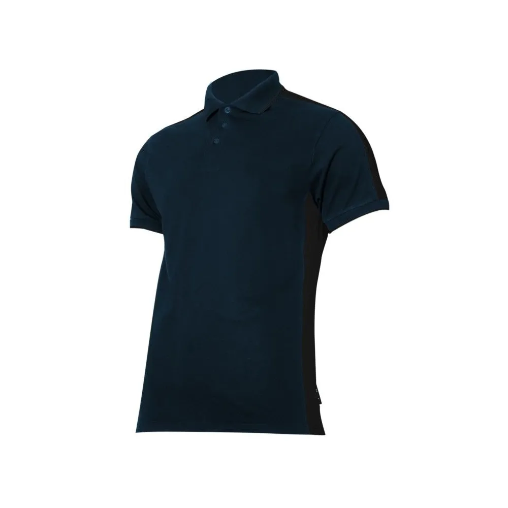 Tricou bumbac polo multicolor / albastru-negru - 3