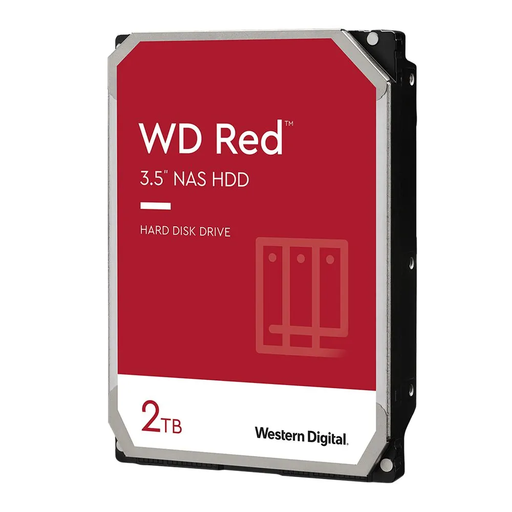 Hdd nas wd red plus 2tb cmr 3.5'' 128mb 5400