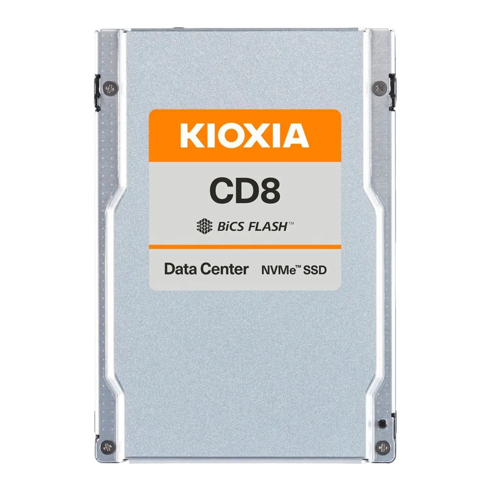 Ssd data server kioxia cd8-v 12.8tb pcie gen4 x4 (64gt/s)