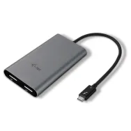 i-tec TB3DUAL4KDP adaptor grafic USB 5120 x 2880 Pixel Gri
