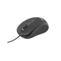 Mouse cu fir Tellur Basic, mini, negru