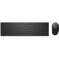 Kit Wireless Tastatura Dell KM3322W, USB, Black + Mouse optic, USB, Black