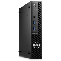 DELL OptiPlex 3000 i3-12100T MFF Intel® Core™ i3 8 Giga Bites DDR4-SDRAM 256 Giga Bites SSD Windows 11 Pro Mini PC Negru