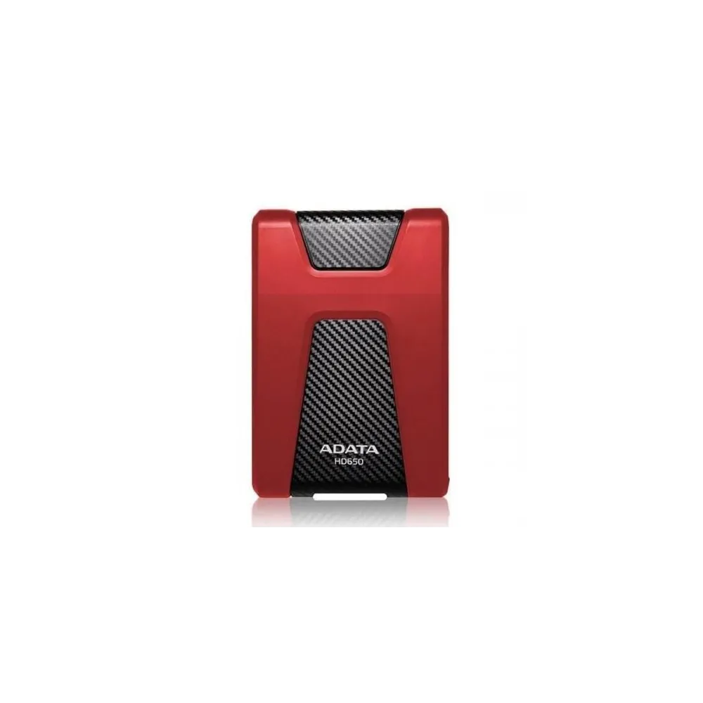 Hard Disk extern A-Data DashDrive Durable HD650 2TB, 2.5inch, USB3.1, Red