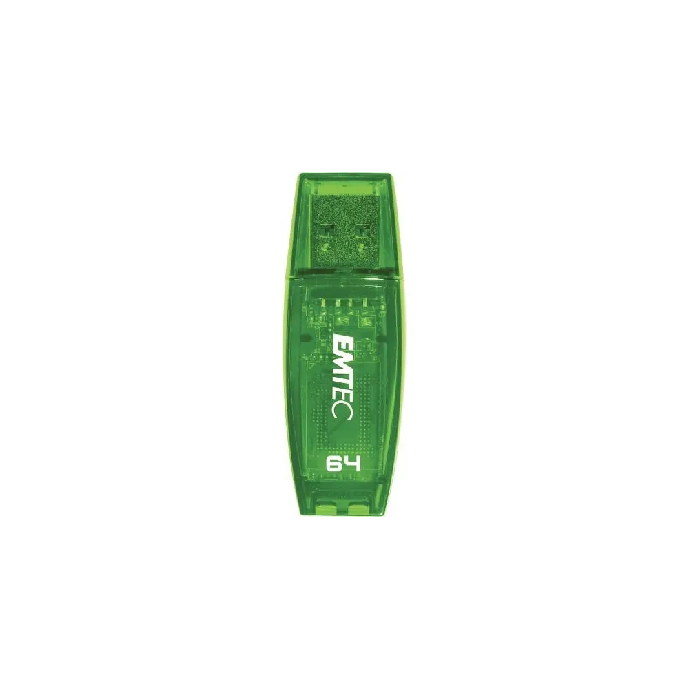 Stick memorie Emtec C410 64GB, USB 2.0, Green