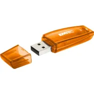 Stick memorie Emtec C410, 128GB, USB 2.0, Neon Orange