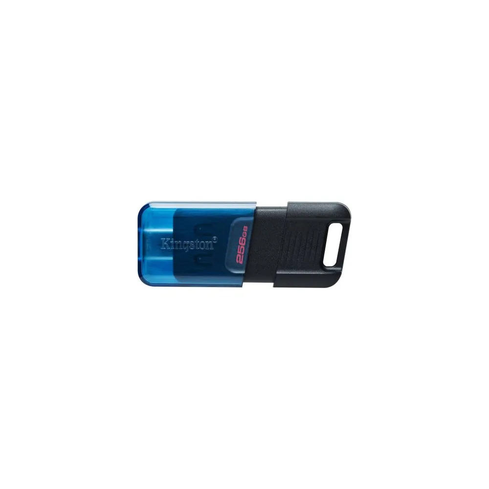Stick Memorie Kingston DT80M, 256GB, USB-C, Blue-Black