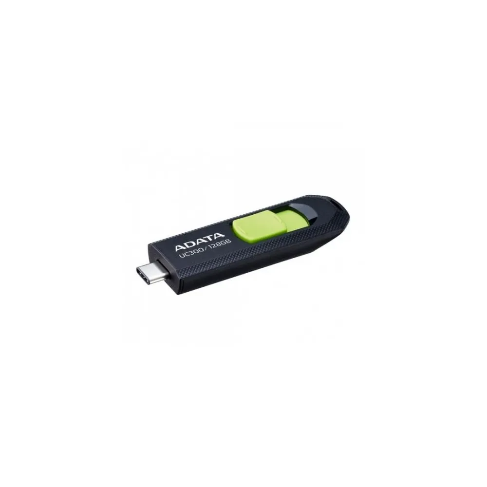 Stick Memorie AData UC300, 128GB, USB-C, Black-Green