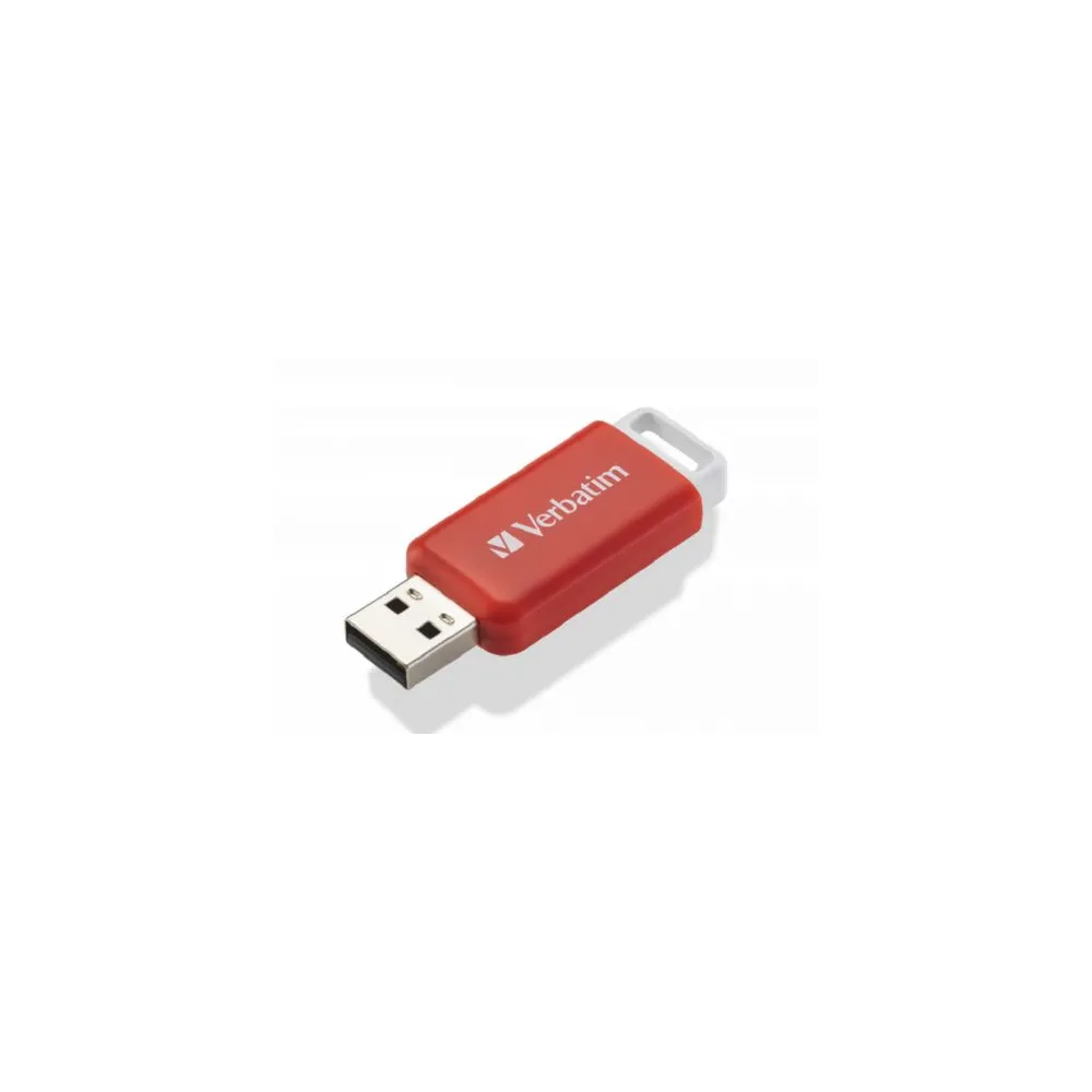 Stick Memorie Verbatim DataBar, 16GB, USB 2.0, Red