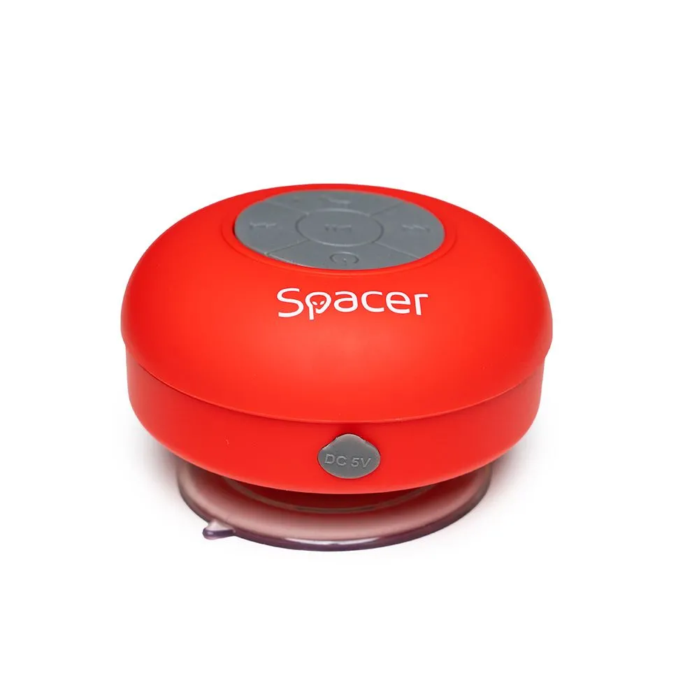 Boxa portabila Spacer Ducky, 3W, Bluetooth, Rosu