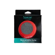 Boxa portabila Spacer Ducky, 3W, Bluetooth, Rosu