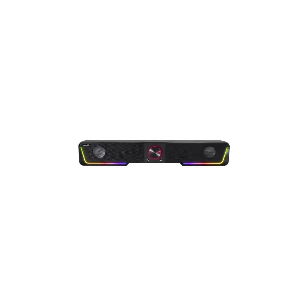 Soundbar 2.0 Speedlink Gravity RGB, 12W, Black