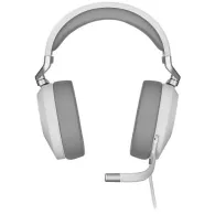 Casti cu microfon Corsair HS65 Surround, 3.5mm jack/USB-A, White