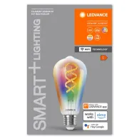Bec led rgb inteligent ledvance smart+ wifi filament edison e27