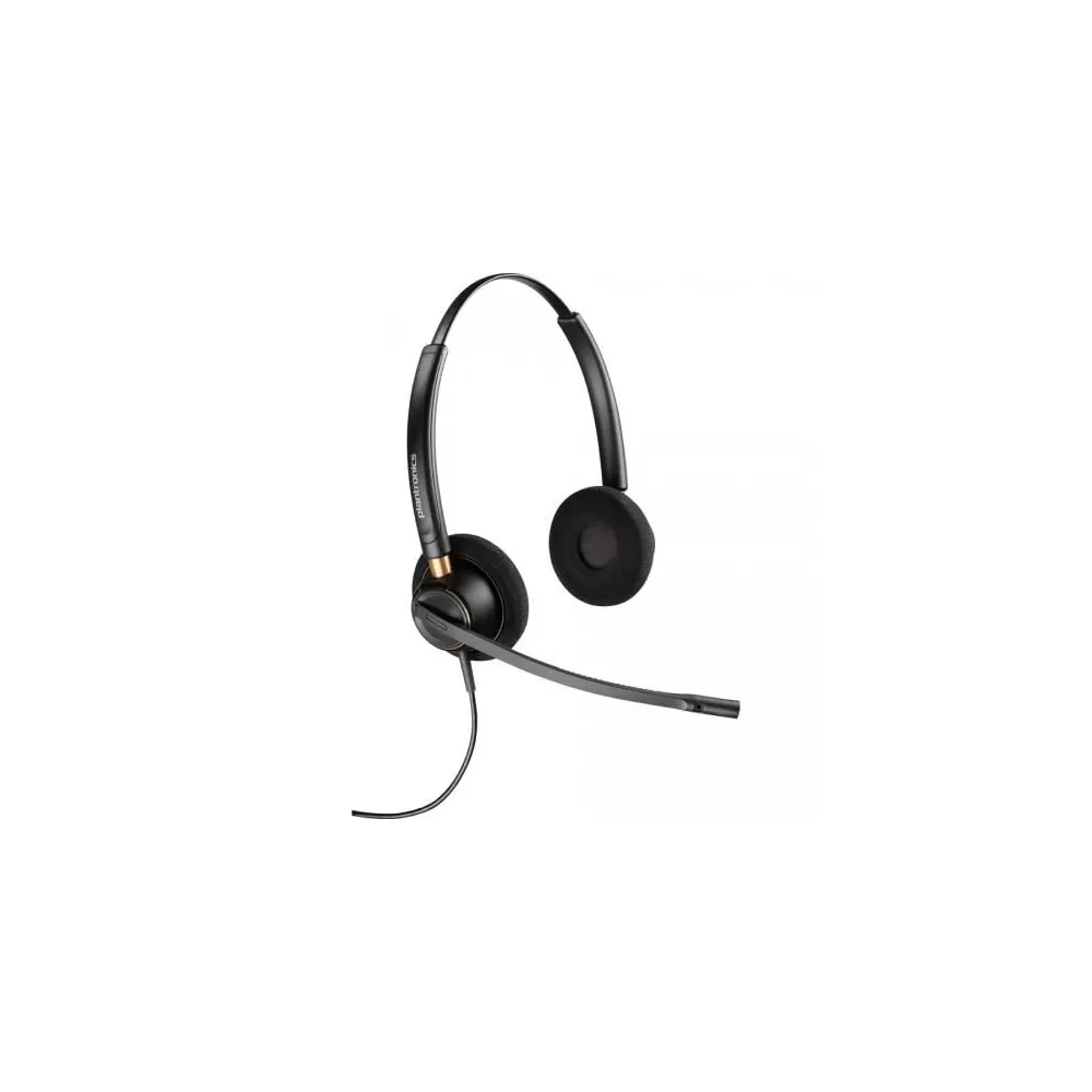 Casti cu microfon Poly Plantronics Encore Pro HW520, QD, Black